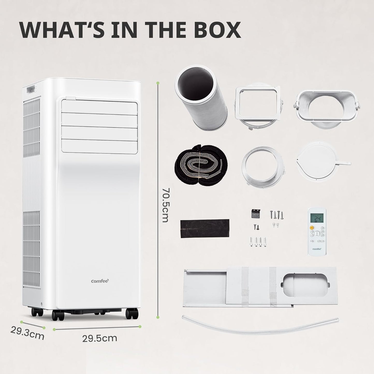 Comfee 9,000 BTU Smart Portable Air Conditioner