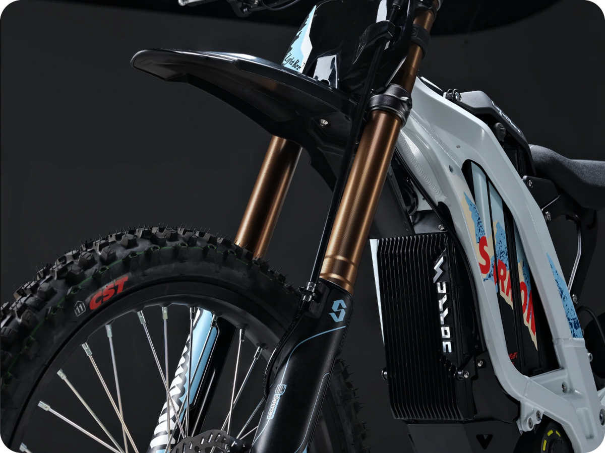 200 MM FRONT FORK TRAVEL
